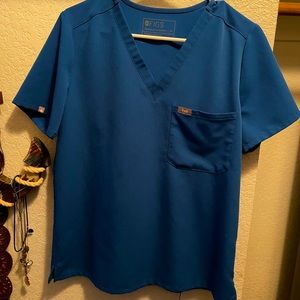 FIGS Royal Blue Scrub tops